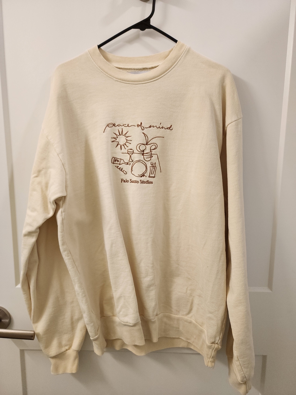 Palo Santo Studios Oversized Crewneck Sweater